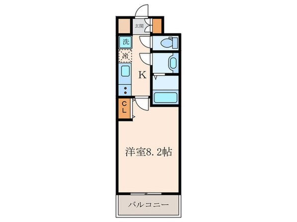 パークフラッツ尼崎の物件間取画像